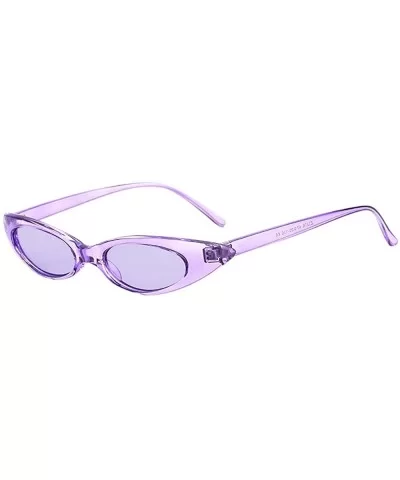 Retro Vintage Clout Cat Unisex Sunglasses Rapper Oval Shades Grunge Glasses - C9193XID048 $12.05 Oval