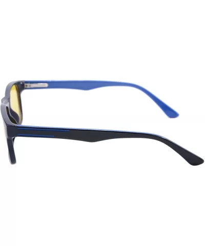 Computer Reading Glasses UV400 Blublocker Drive Glasses-SH009 - Black-blue - C1127E9ERW3 $41.70 Goggle