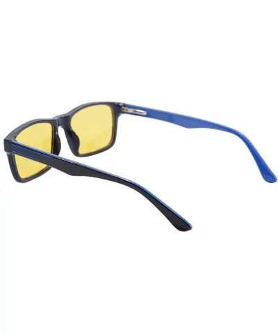 Computer Reading Glasses UV400 Blublocker Drive Glasses-SH009 - Black-blue - C1127E9ERW3 $41.70 Goggle