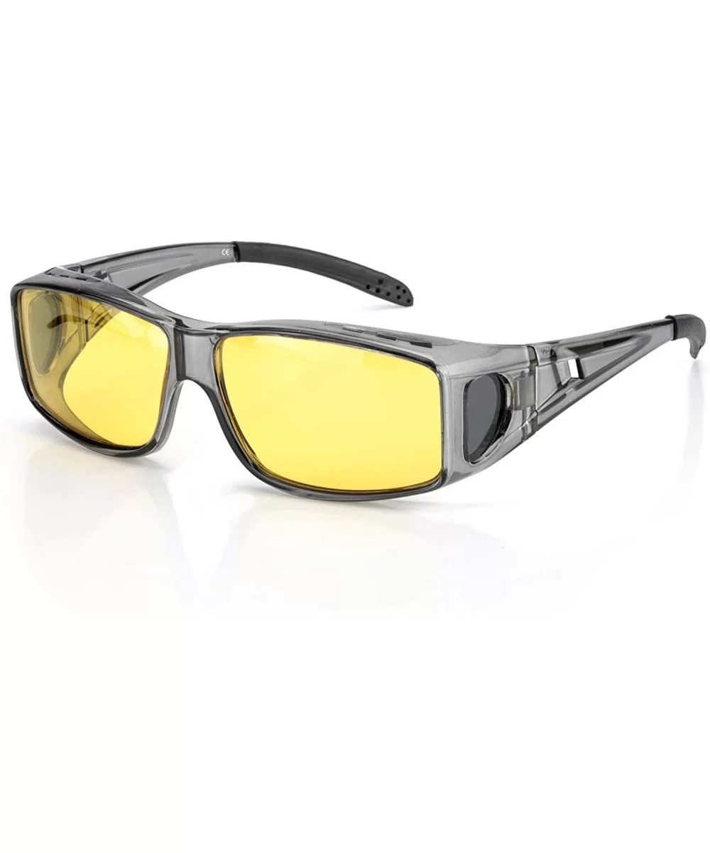 Vision Glasses Driving Polarized Prescription - 1pack-grey - CV18YQ6AIGL $15.46 Wrap