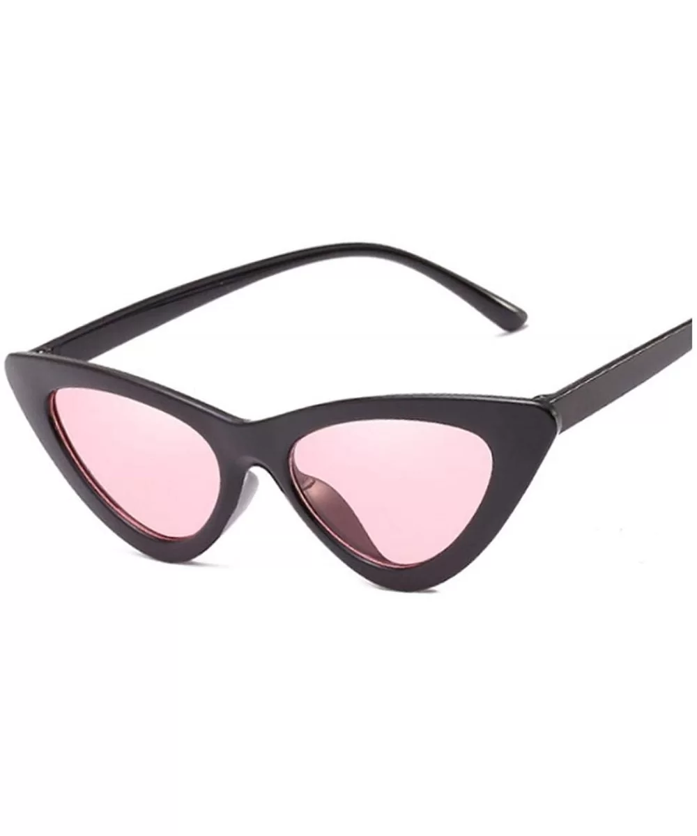 Sexy Cat Eye Sunglasses Women Er Mirror Black Triangle Sun Glasses Female Lens Shades Ladies Eyewear UV400 - CJ198AHO90G $43....