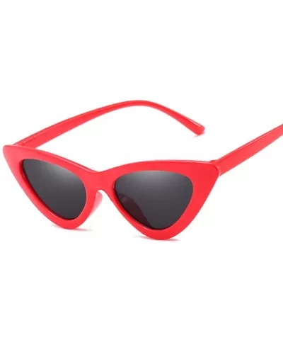 Sexy Cat Eye Sunglasses Women Er Mirror Black Triangle Sun Glasses Female Lens Shades Ladies Eyewear UV400 - CJ198AHO90G $43....