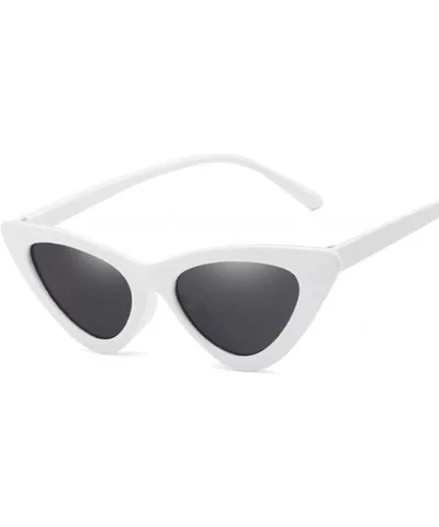 Sexy Cat Eye Sunglasses Women Er Mirror Black Triangle Sun Glasses Female Lens Shades Ladies Eyewear UV400 - CJ198AHO90G $43....