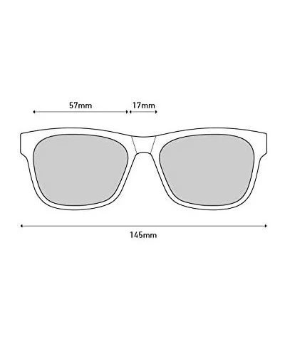 Optic Unisex Sundowner - Clear - C818L9Q30WO $94.02 Square