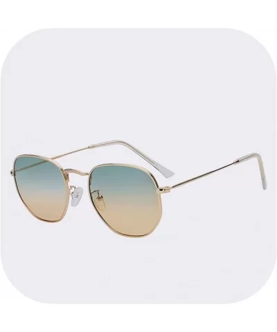 2018 Vintage Brand Designer Square Sunglasses Women Men Designe Retro Driving Mirror Sun Glasses Female Male - C1197Y6OWXZ $3...