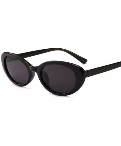 Sunglasses belittled Oval Low Sunglasses - Eye Glasses Casual Fashion Sunglasses (Color A) - A - CV199MXHSGS $64.35 Oval