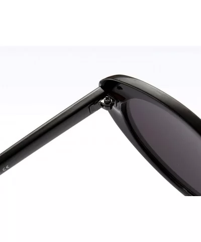 Sunglasses belittled Oval Low Sunglasses - Eye Glasses Casual Fashion Sunglasses (Color A) - A - CV199MXHSGS $64.35 Oval