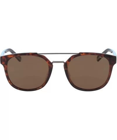 Men's N3637sp Round Sunglasses - Dark Tortoise/Brown Polarized - C918QCAHU56 $89.76 Round