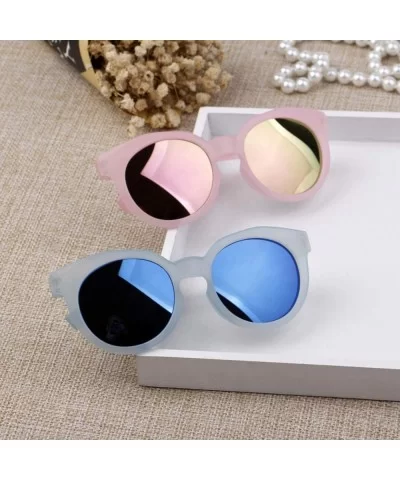 2019 New Kids Sunglasses Grils Lovely Baby Children Glasses Cat Eye Sun Boys Gafas De Sol UV400 - Yellow - CD197A2AG3G $42.60...