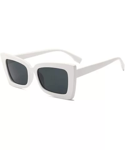 2019 Square Sunglasses Men Brand Designer Mirror Photochromic Oversized Black - Red - CI18XGED7GX $11.98 Square