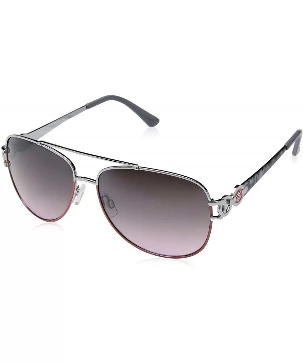 Women's R567 Aviator Sunglasses - Silver/Coral - CY129HH0KRV $76.84 Aviator