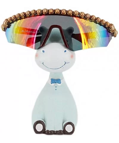 Oversize Shield Visor Sunglasses Flat Top Mirrored Mono Lens 170mm - Colorful Bead - CG1939HT5CA $25.84 Oversized