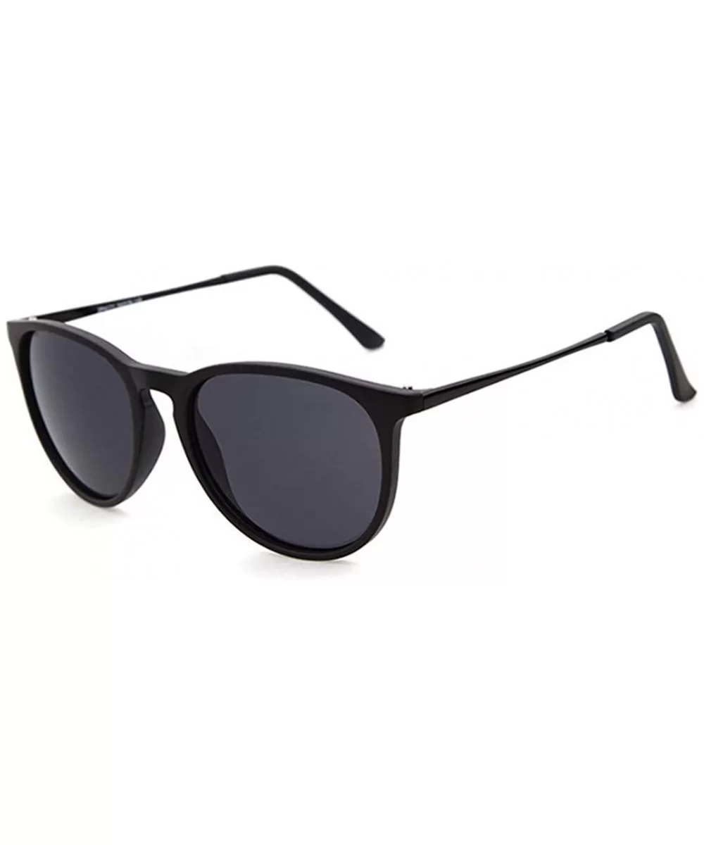 sunglasses for women Retro Round Sunglasses Men Oval Frame Sun Glasses - 5 - CC18WZTE6K5 $43.24 Oval