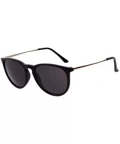 sunglasses for women Retro Round Sunglasses Men Oval Frame Sun Glasses - 5 - CC18WZTE6K5 $43.24 Oval