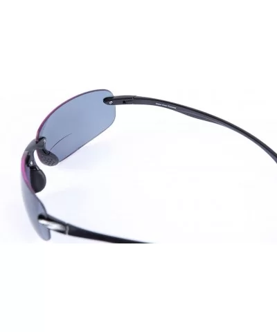 Polarized Sunglasses Polycarbonate Magnifier Tortoise - Black - CX18IMD4958 $42.25 Sport