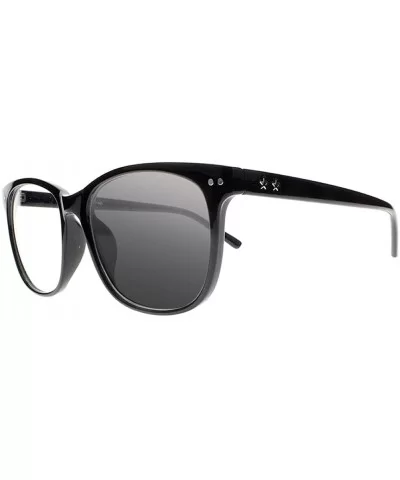 Men women Transition Photochromic Bifocal Sunglasses Reading Glasses - Black - CK18I6OEAKK $36.37 Square