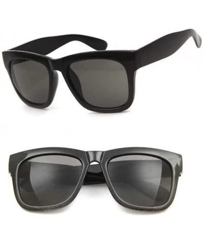 Oversized Sunglasses Coating Classic Glasses - Gray - C0197TY3WW2 $37.38 Oversized