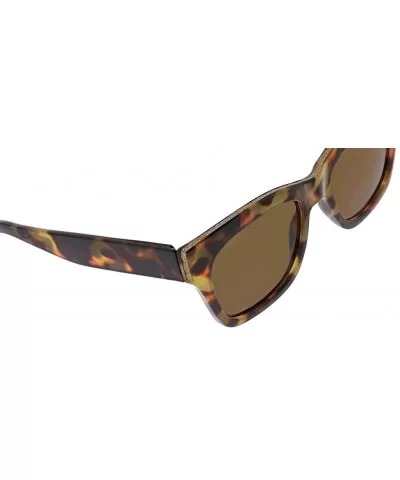 Women's Shine On Polarized Square Sunglasses - Tortoise - 53 mm 0 - CI18INE6M9W $37.86 Square