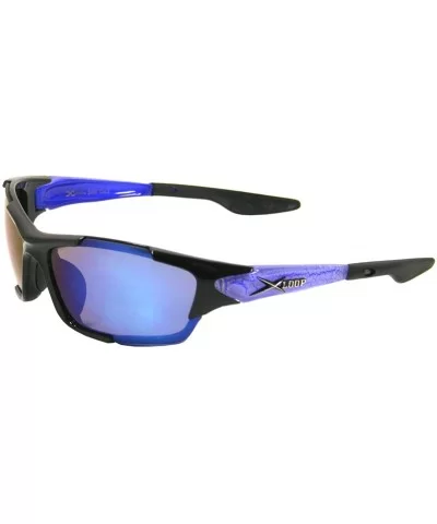 New Performance Sport Cycling Running Sunglasses SA1242 - Blue - CM11LEOWCI1 $12.58 Sport