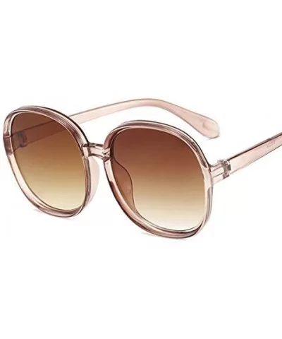 Sunglasses Oversized Glasses Gradient - CN19922GTNE $56.17 Oversized