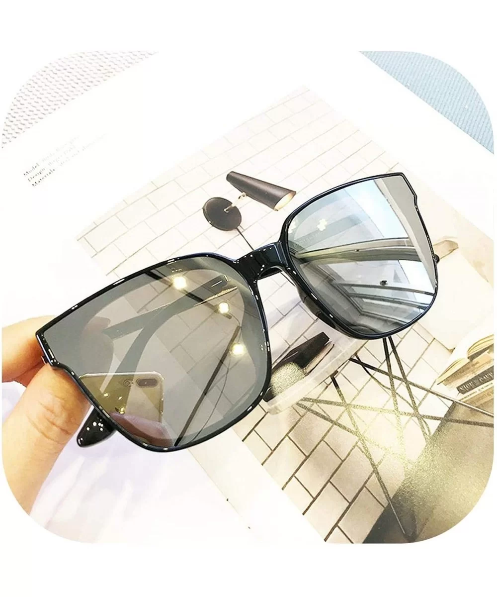 2018 New Women Oversize Sunglasses Vintage Men Fashion Er Square Sun Glasses UV400 Gafas De Sol Eyewear - C05 - C3199CQH99Y $...