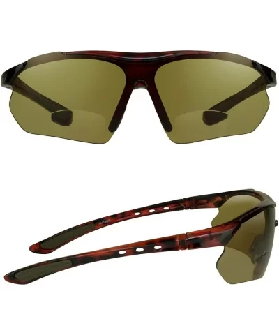 Sunglasses Wraparound Microfiber Cleaning Included - CN11FZ2J885 $16.99 Semi-rimless