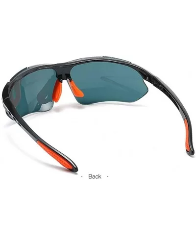 Unisex Cycling Glasses Windproof Sand Sunglasses Outdoor Protective Glasses - Gray - CO190G67ZGL $11.19 Rectangular