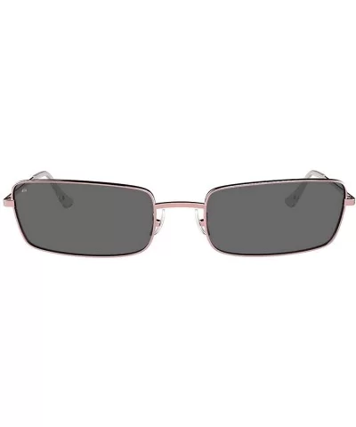 "Matrix" Blue Light Blocking Eyewear - Rose Gold/Grey - C218SCOCQC6 $60.95 Square