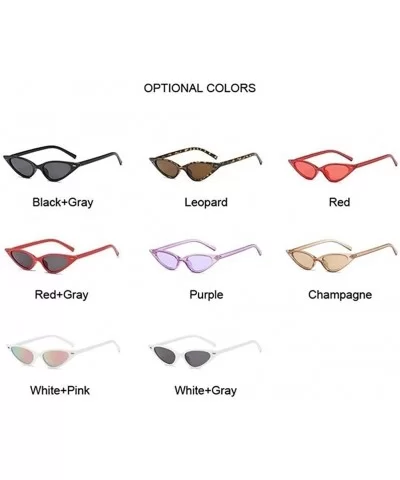 Sexy Cat Eye Sunglasses Women Mirror Sun Glasses Ladies Cateye Lens Shades For Female Eyewear UV400 - CB198U6TYDC $14.13 Cat Eye