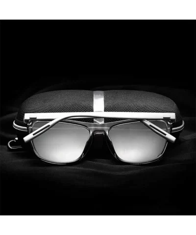 Men Women Polarized Sport Sunglasses - Ideal for Driving Fishing Cycling and Running - UV Protection - Silver - C718UTINT8K $...