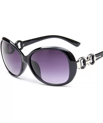 2019 Oversized Gradient Ladies Sunglasses Women Brand Designer Classic Sun Glasses Vintage - Leopard - CE18W77X68W $12.62 Sport