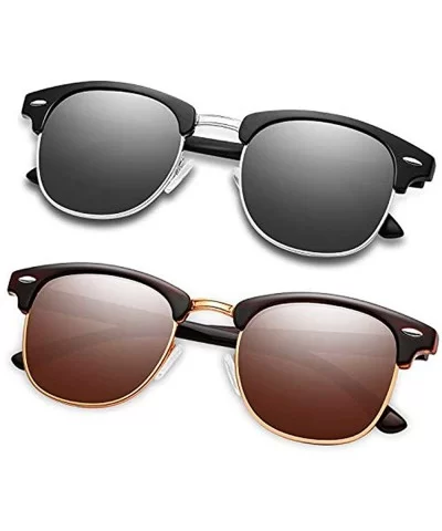 Polarized Sunglasses Advanced Composite Protection - 2-brown+silver Grey - CI18AQ2D0DO $48.92 Sport