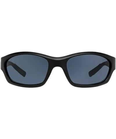 R556 Mens Sunglasses - Black - CV11FGW19UT $94.18 Wrap