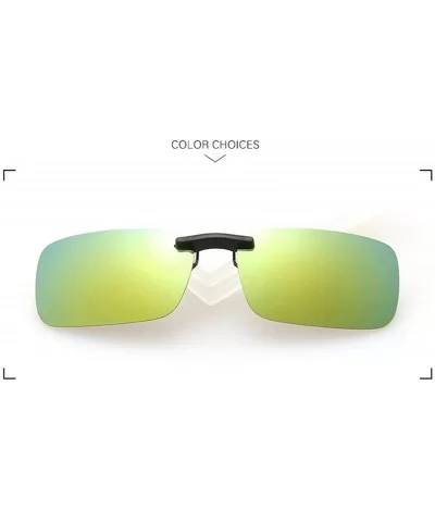 New Unisex Polarized Clip Sunglasses Near-Sighted Driving Night Vision Lens Anti-UVA Anti-UVB Cycling Riding - CV198AICWQ0 $4...