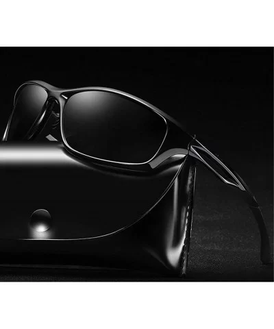 2019 new TR90 sports myopia polarized sunglasses riding men's polarized sunglasses - C918YCLICEI $28.35 Sport