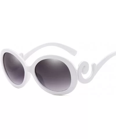 BLACK Plastic Small Sunglasses Ladies Sexy Crystal Vintage Tiny Sun Glasses For Women - Brown - C2199OU5G5D $11.86 Sport