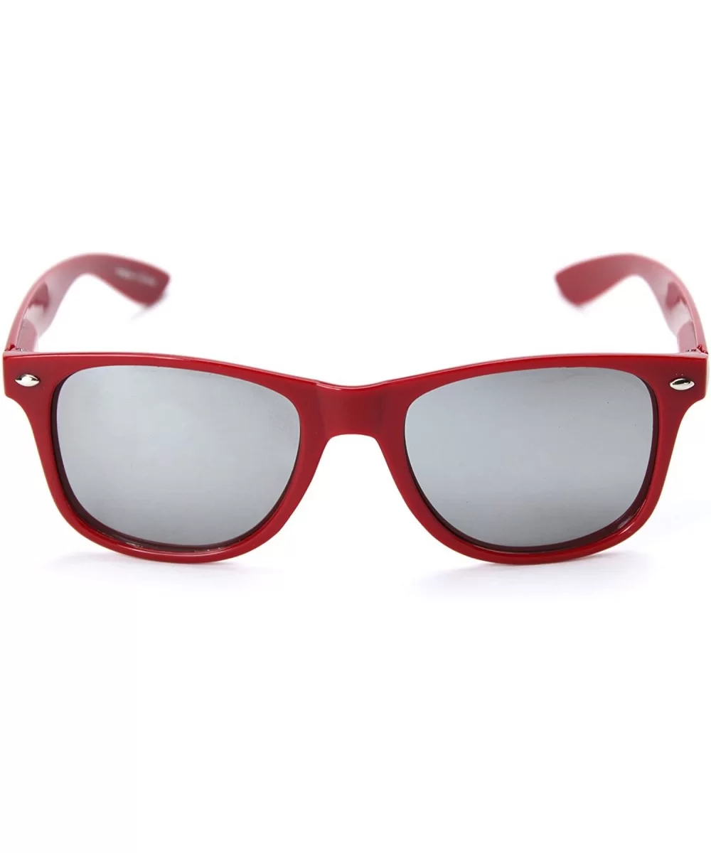 NCAA Unisex Alabama Crimson Tide Sunglasses - Crimson/Silver - CM119UYG1ST $17.49 Sport