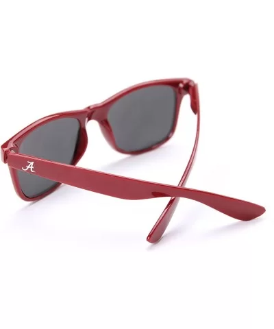 NCAA Unisex Alabama Crimson Tide Sunglasses - Crimson/Silver - CM119UYG1ST $17.49 Sport