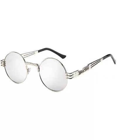 Vintage Sunglasses- Retro Glasses Unisex Big Frame Sunglasses Eyewear - A - CS18ROTW3M8 $9.39 Square