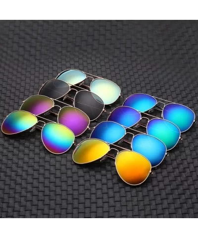 Women Men Sunglasses Retro Glasses Unisex Holiday Casual Fashion Vintage Oversize Metal Frame Gradient Eyewear - C7196N4SQQ7 ...