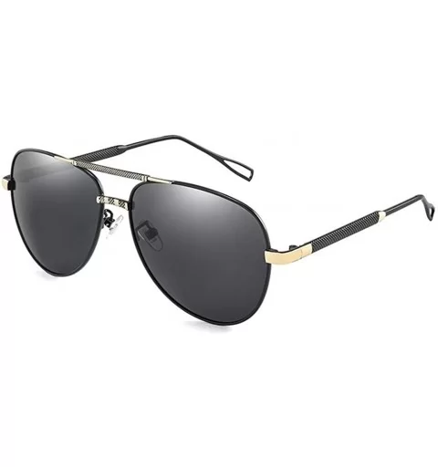 Men Classic Polarized Sunglasses Fashion Pilot Sun Glasses Metal Shades Eyeware Driving Goggles UV400 - C3199KZ2SKA $18.17 Go...