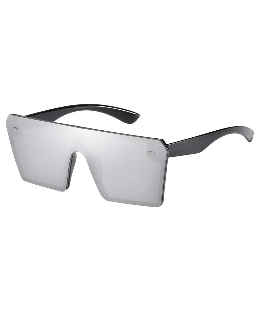 Fashion Sunglasses Oversized Protection - G - C1194YT4LTW $11.29 Semi-rimless