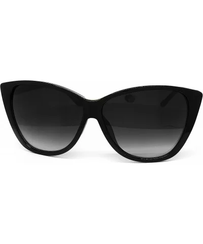 54099 Premium Oversize XXL Wraparound Tint Cats eye Fashion Sunglasses - Cats Eye - CA183L7ZQ4S $25.73 Oversized