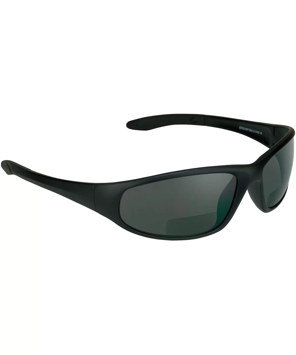 Bifocal Sunglasses for Men Women Safety Readers Sport Dark Smoke Black - Smoke - CI190QWHW3W $25.79 Goggle