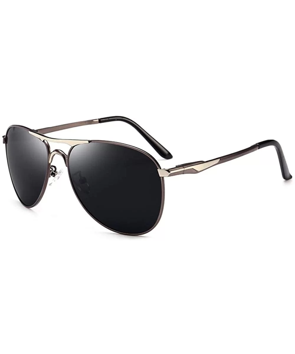 Men'S Polarized Sunglasses Square Sunglasses Classic Driving Mirror - C518X93ELHG $73.67 Aviator