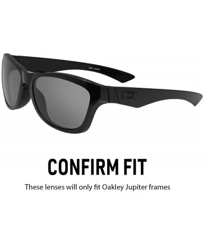 Polarized Iridium Replacement Lenses Jupiter Sunglasses - Multiple Options - Deep Blue Mirror - CS120X6TW65 $54.21 Sport