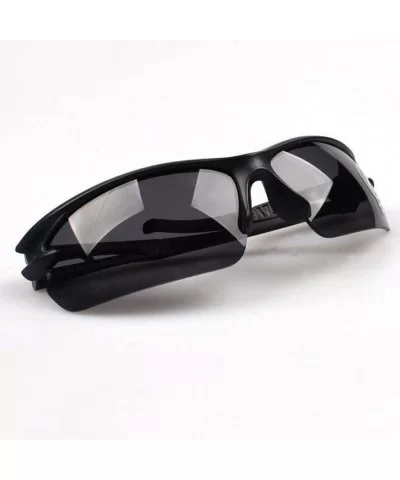 Unisex Sunglasses Bike Running Driving Fishing Golf Baseball Glasses Sunglasses - Black - C91907455S9 $10.38 Round