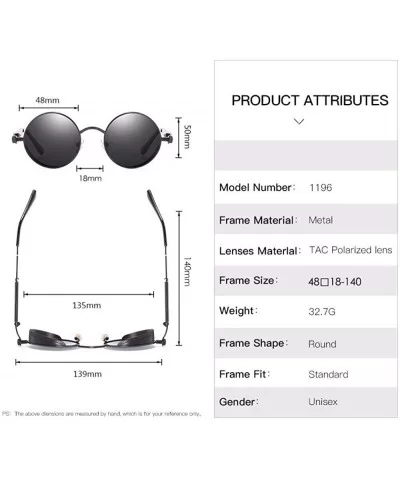 Polarizing Glasses Steam Punk Sunglasses European and American Sunglasses - G - CQ18QQDUXM6 $62.66 Aviator