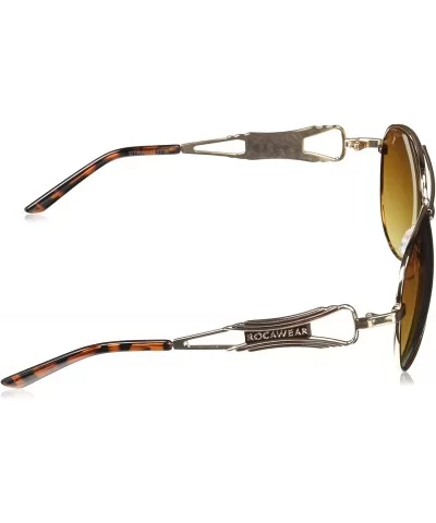 Women's R436 Aviator Sunglasses - Gold - CV11HJJBPJR $77.42 Aviator