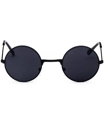 Cool Retro Black Blue Round Kids Sunglasses Little Girl/boy Baby Child Glasses Goggles Oculos UV400 Small Face - CI197Y7O6E4 ...
